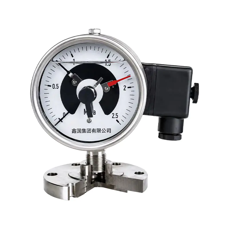 Manometro a contatto elettrico speciale assistito magnetica serie XG/YXC